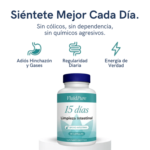 FLUIDPURE- Limpieza Intestinal con Fórmula Avanzada