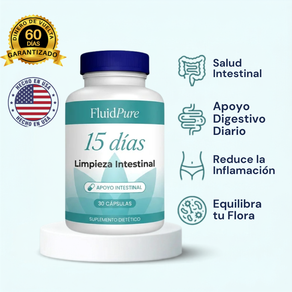 FLUIDPURE- Limpieza Intestinal con Fórmula Avanzada