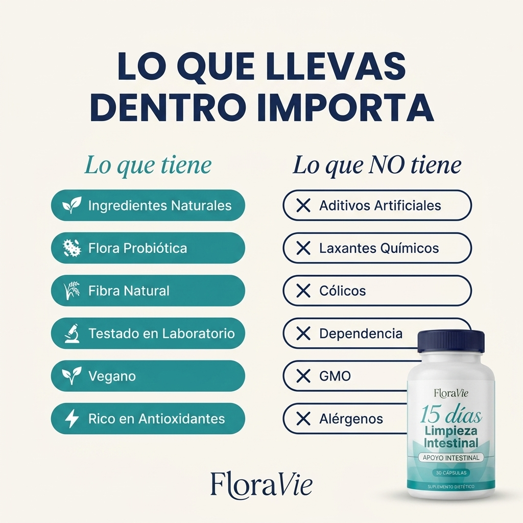 FLORAVIE- Limpieza Intestinal